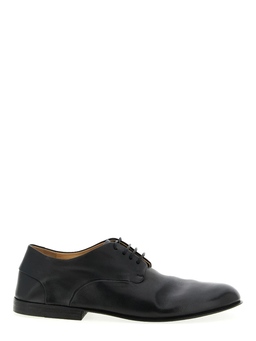 Black Calfskin Oxfords And Derbies