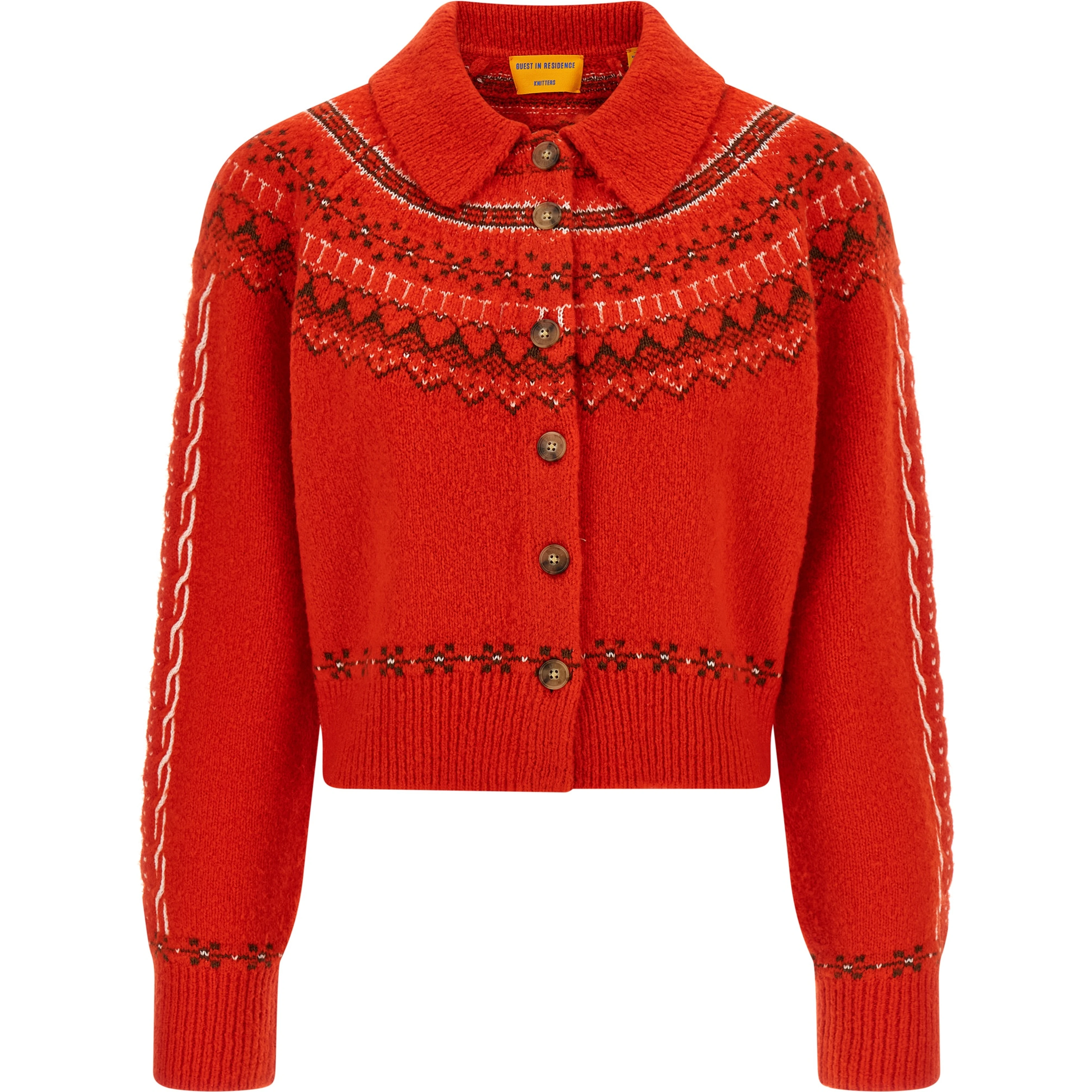 Multicolor Wool Cardigan