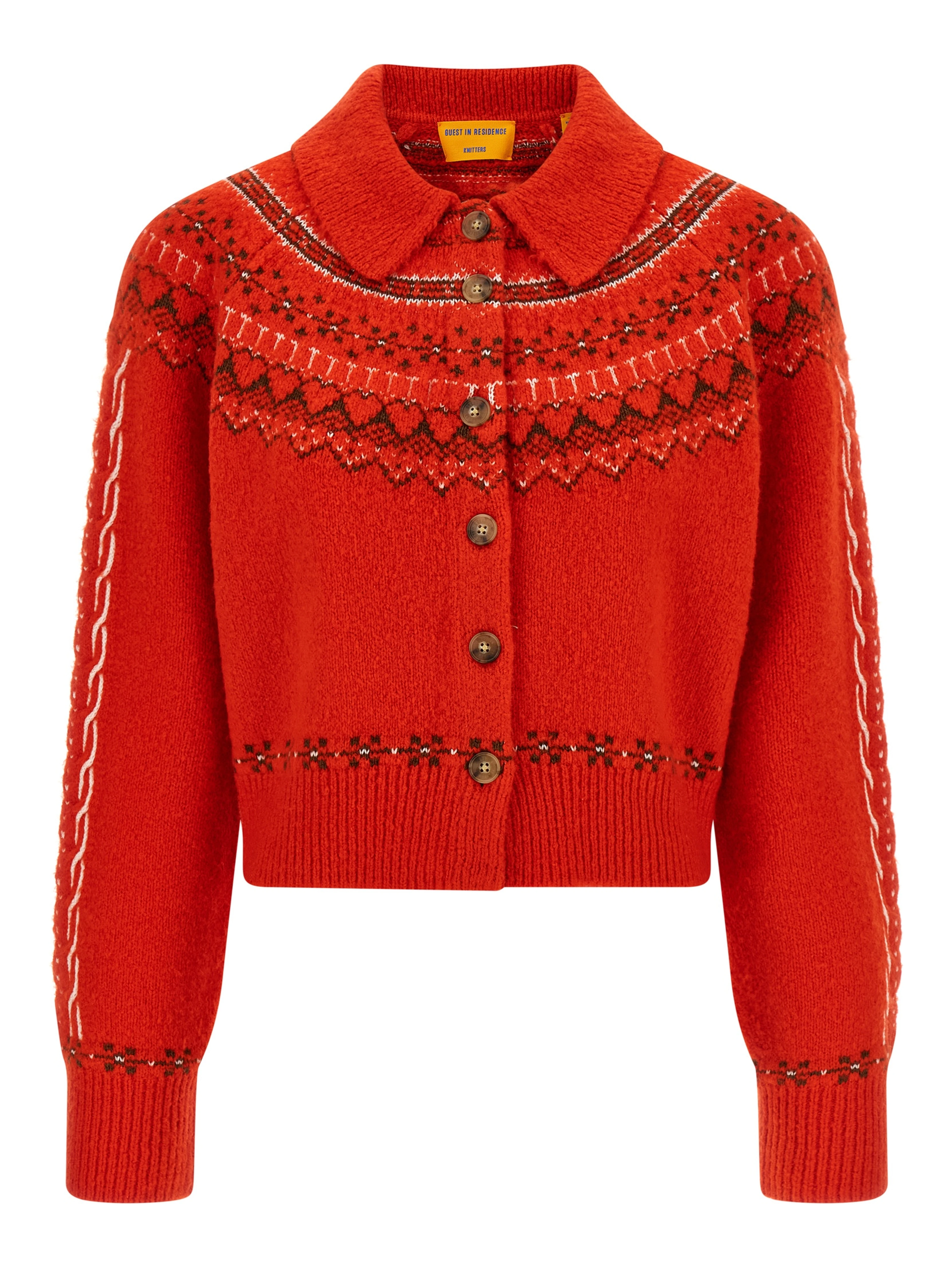 Multicolor Wool Cardigan