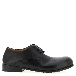 Black Calfskin Oxfords And Derbies
