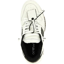 Bicolor Calfskin Low Top Sneakers