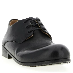 Black Calfskin Oxfords And Derbies