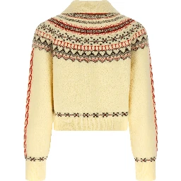 Multicolor Wool Cardigan