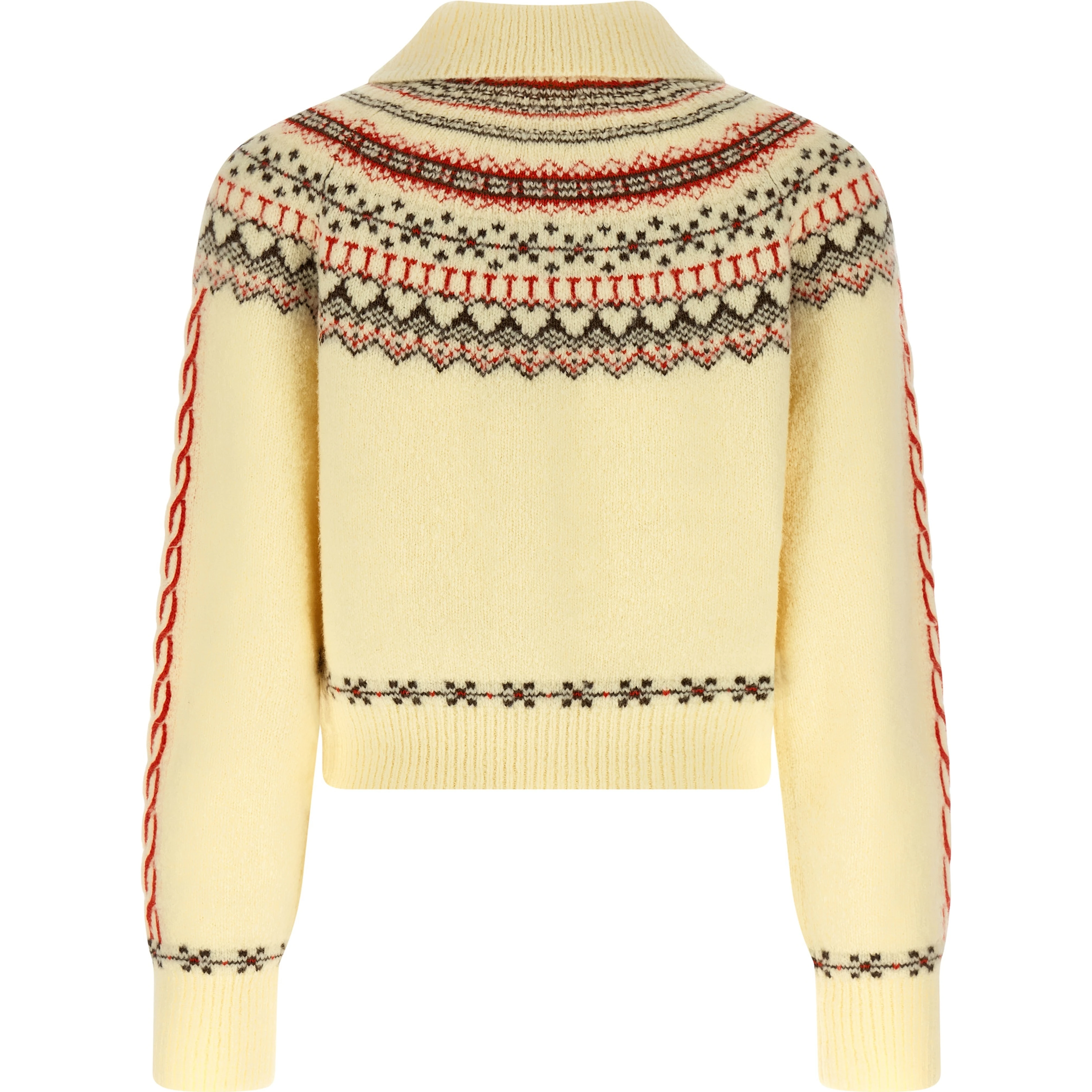 Multicolor Wool Cardigan