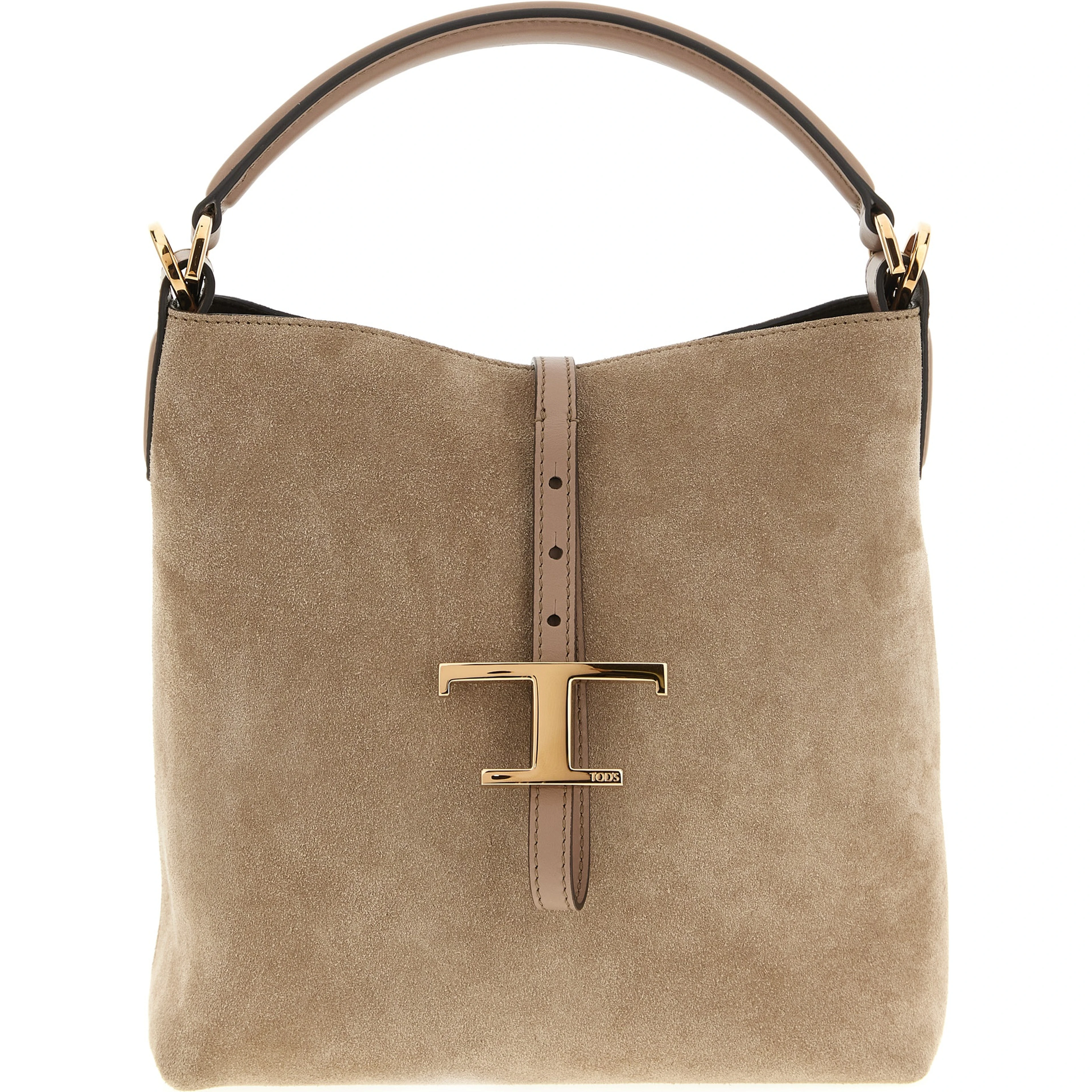 Beige Calfskin Handbag