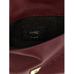 Bordeaux Lamb Leather Clutch Bag