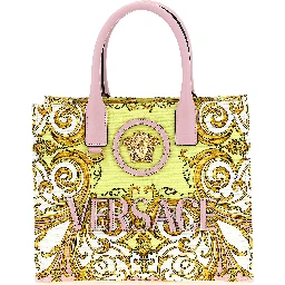 Multicolor Cotton Tote Bag