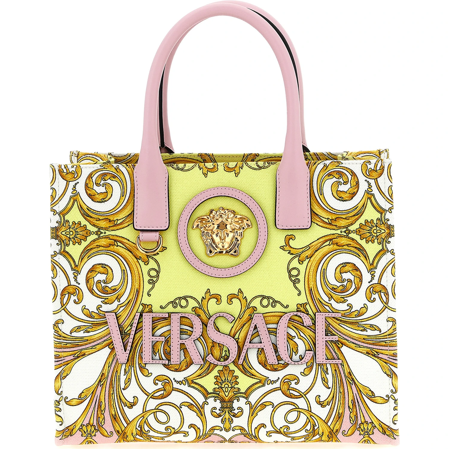 Multicolor Cotton Tote Bag