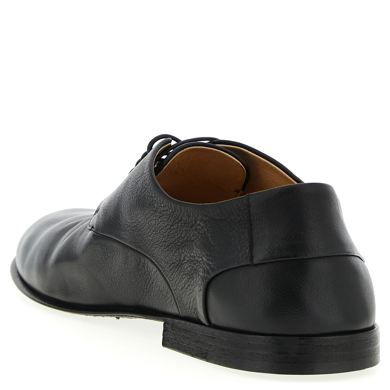 Black Calfskin Oxfords And Derbies