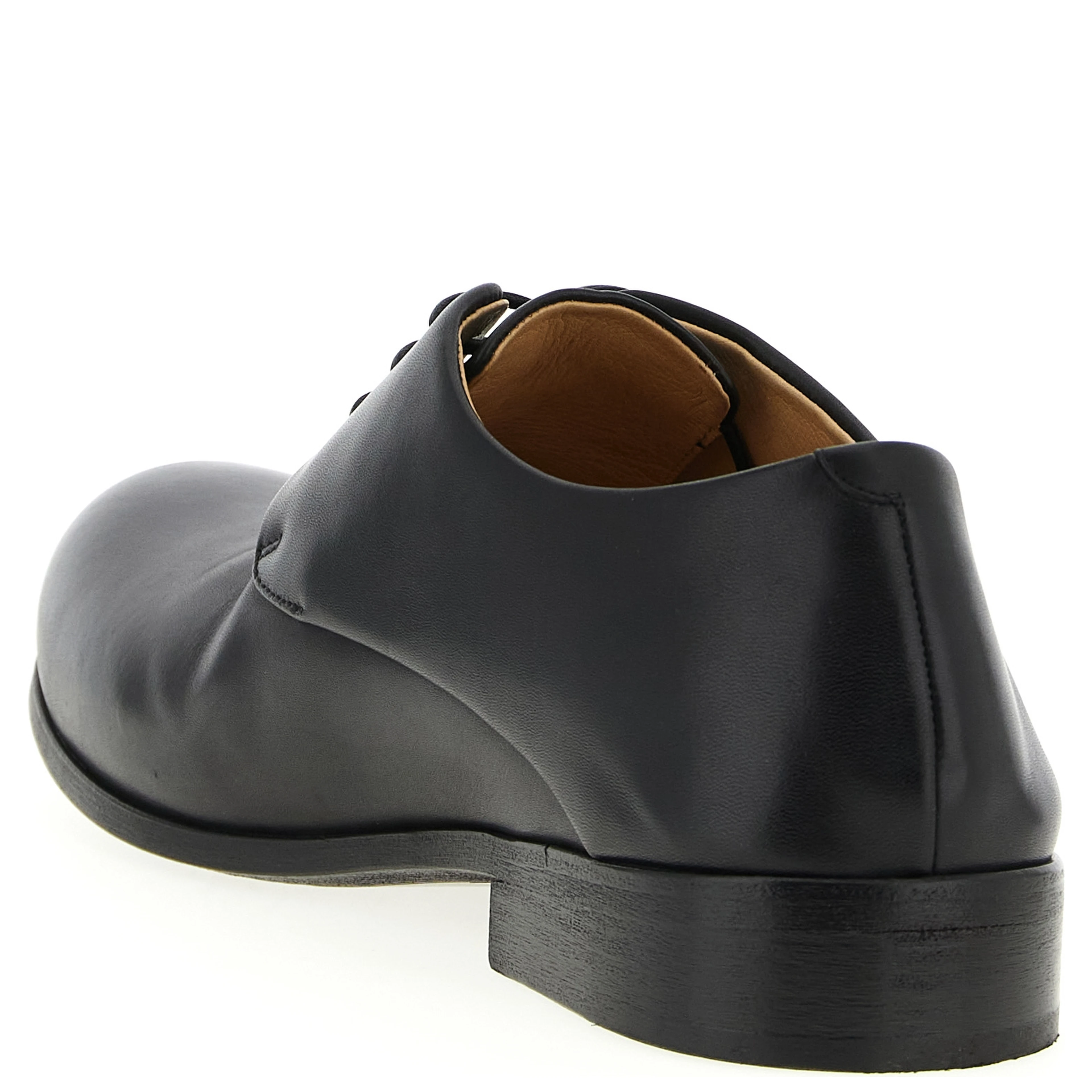 Black Calfskin Oxfords And Derbies