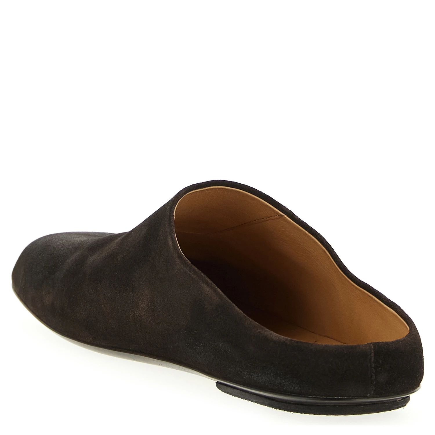Brown Calfskin Mules