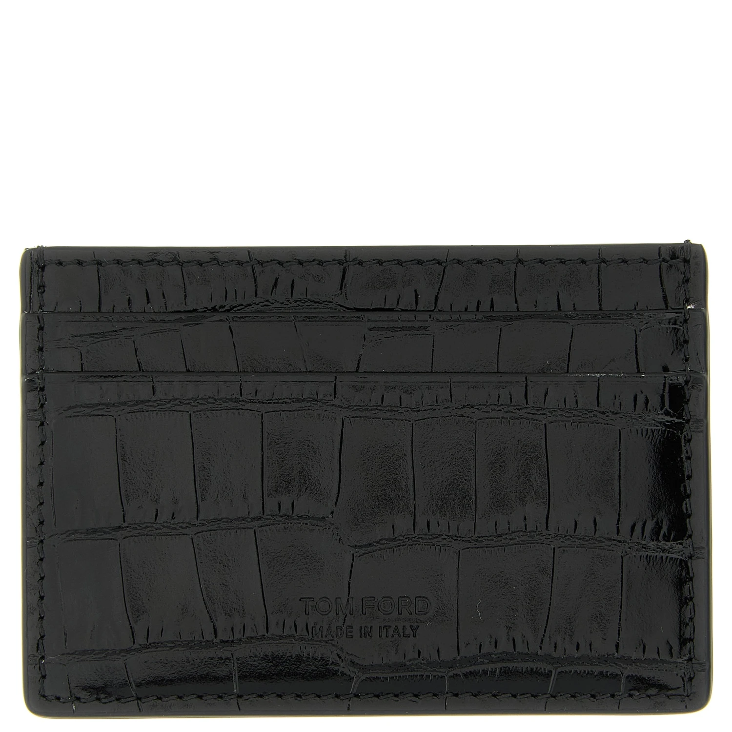Black Calfskin Cardholder