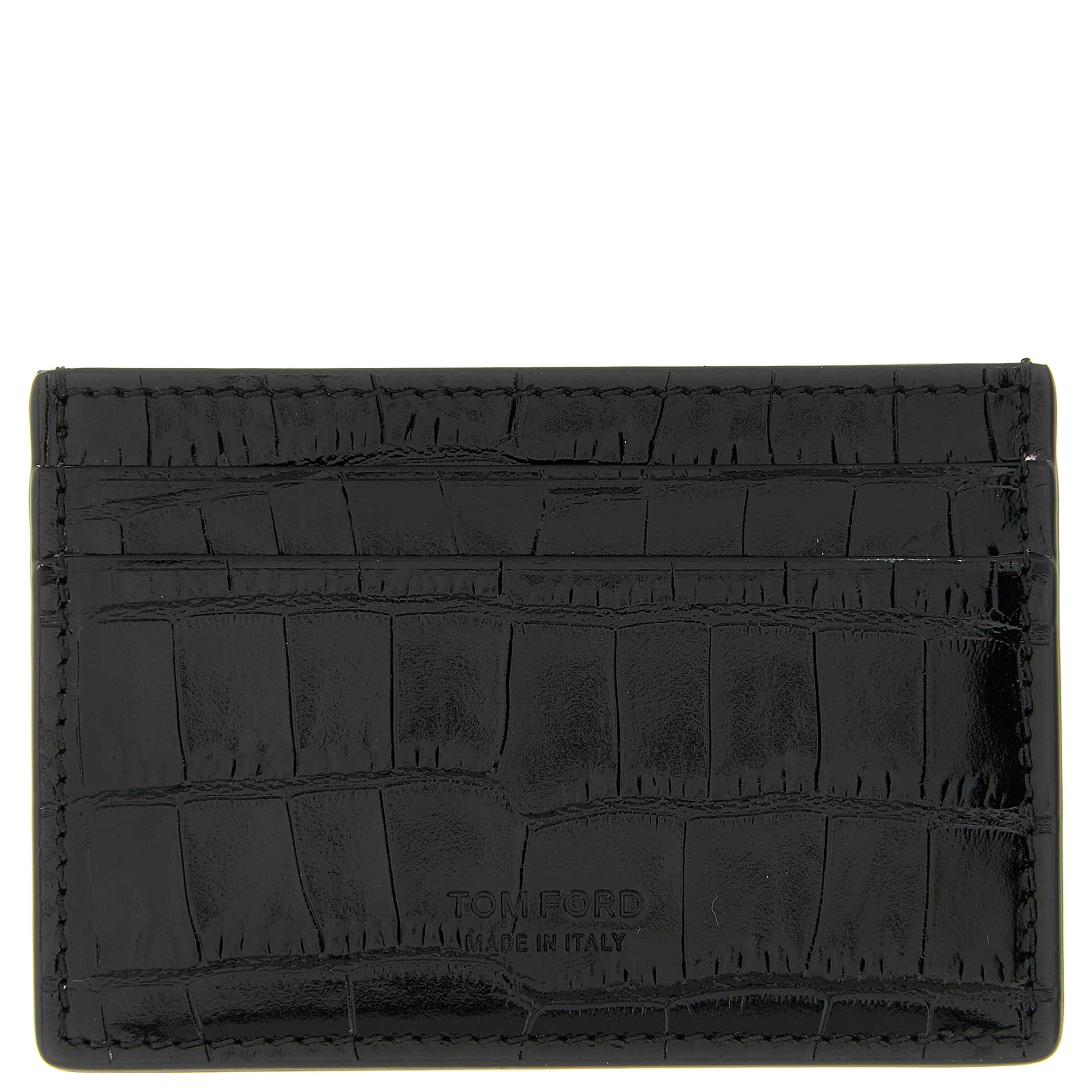 Black Calfskin Cardholder