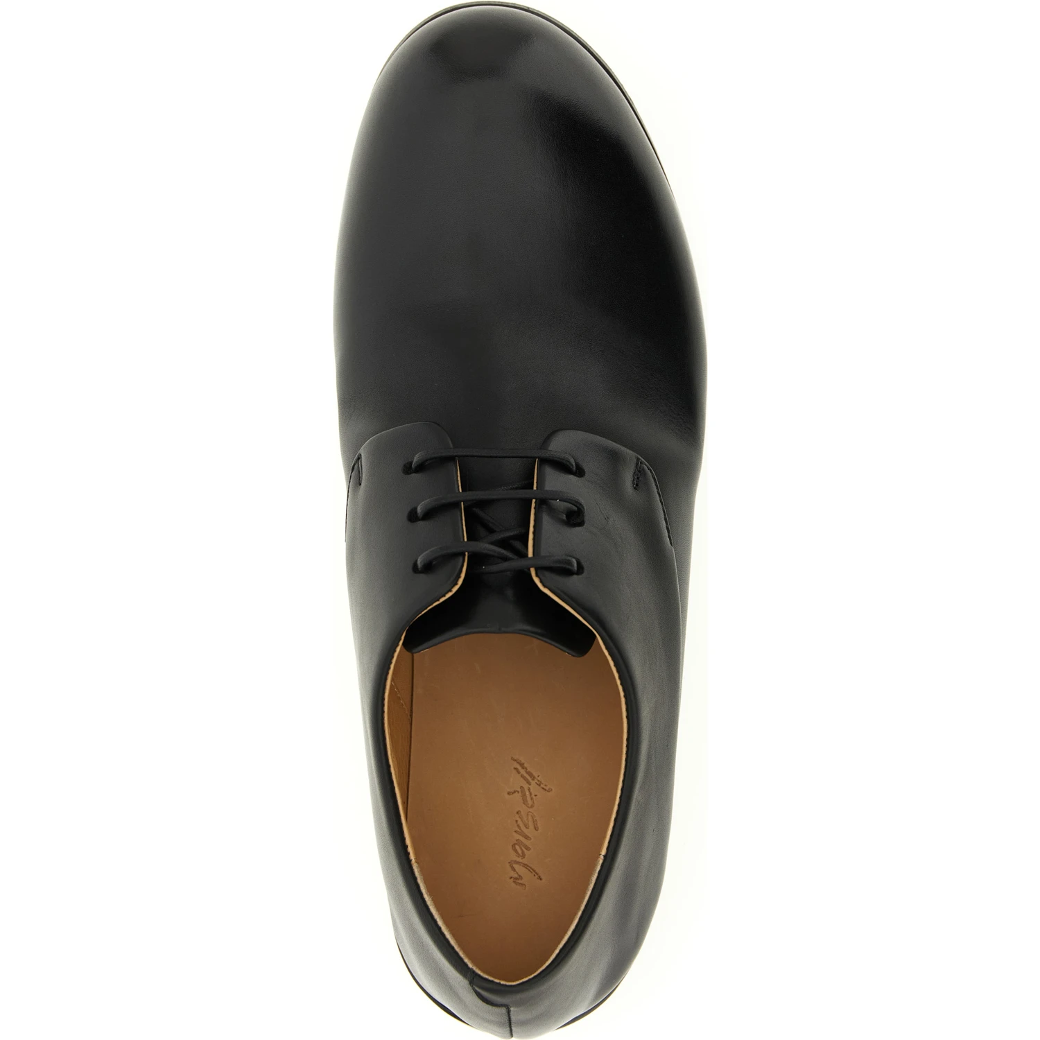 Black Calfskin Oxfords And Derbies