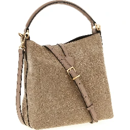 Beige Calfskin Handbag