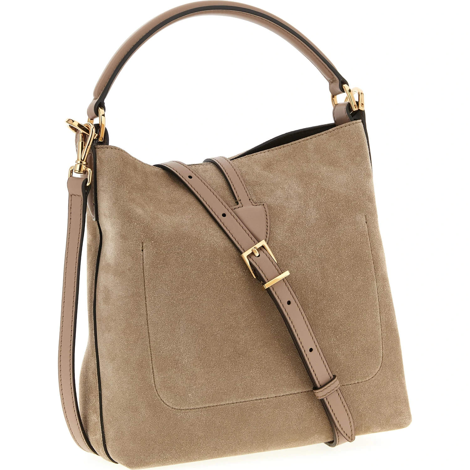 Beige Calfskin Handbag