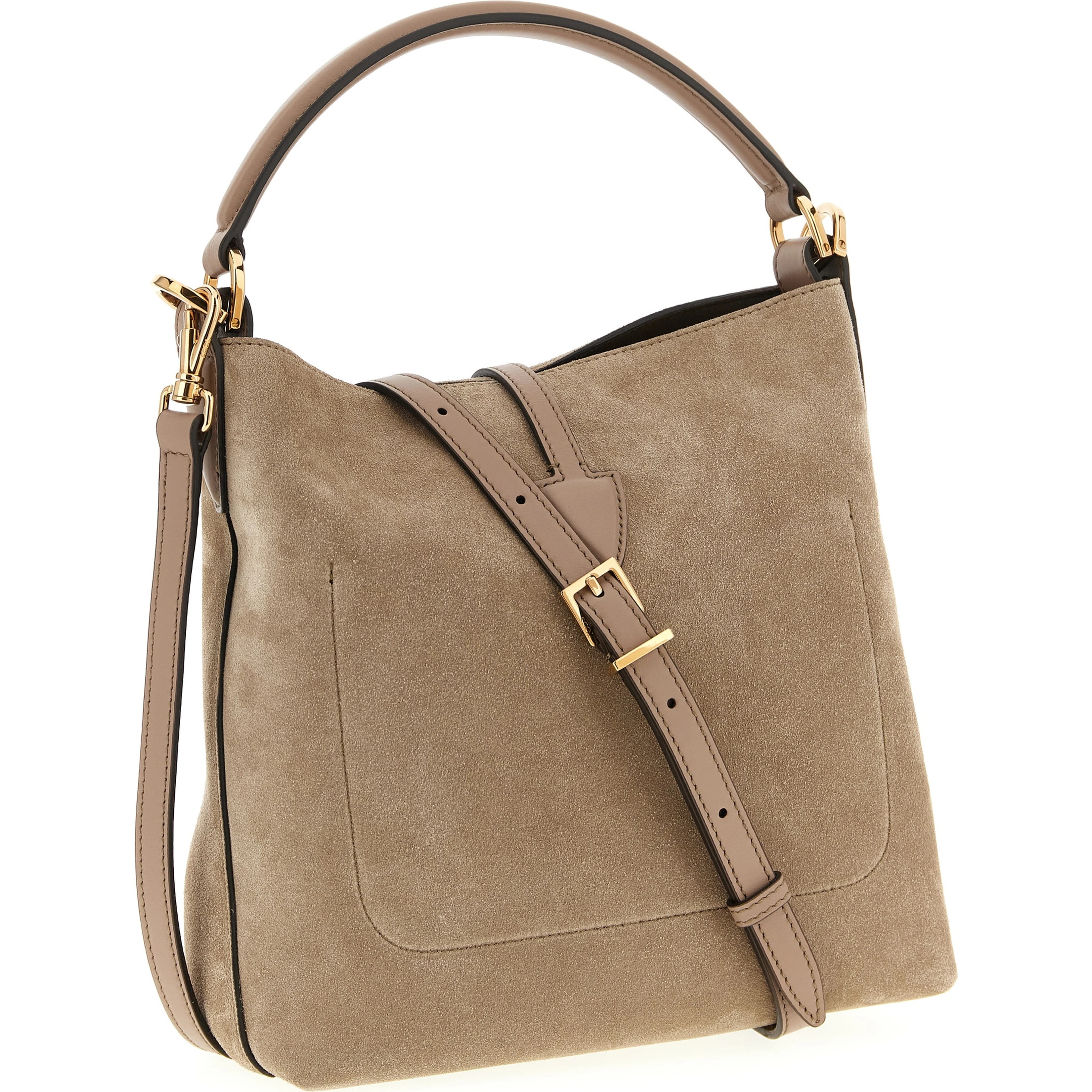 Beige Calfskin Handbag