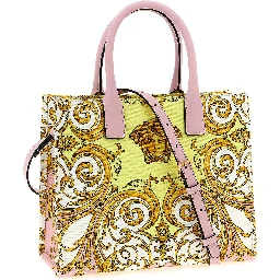Multicolor Cotton Tote Bag