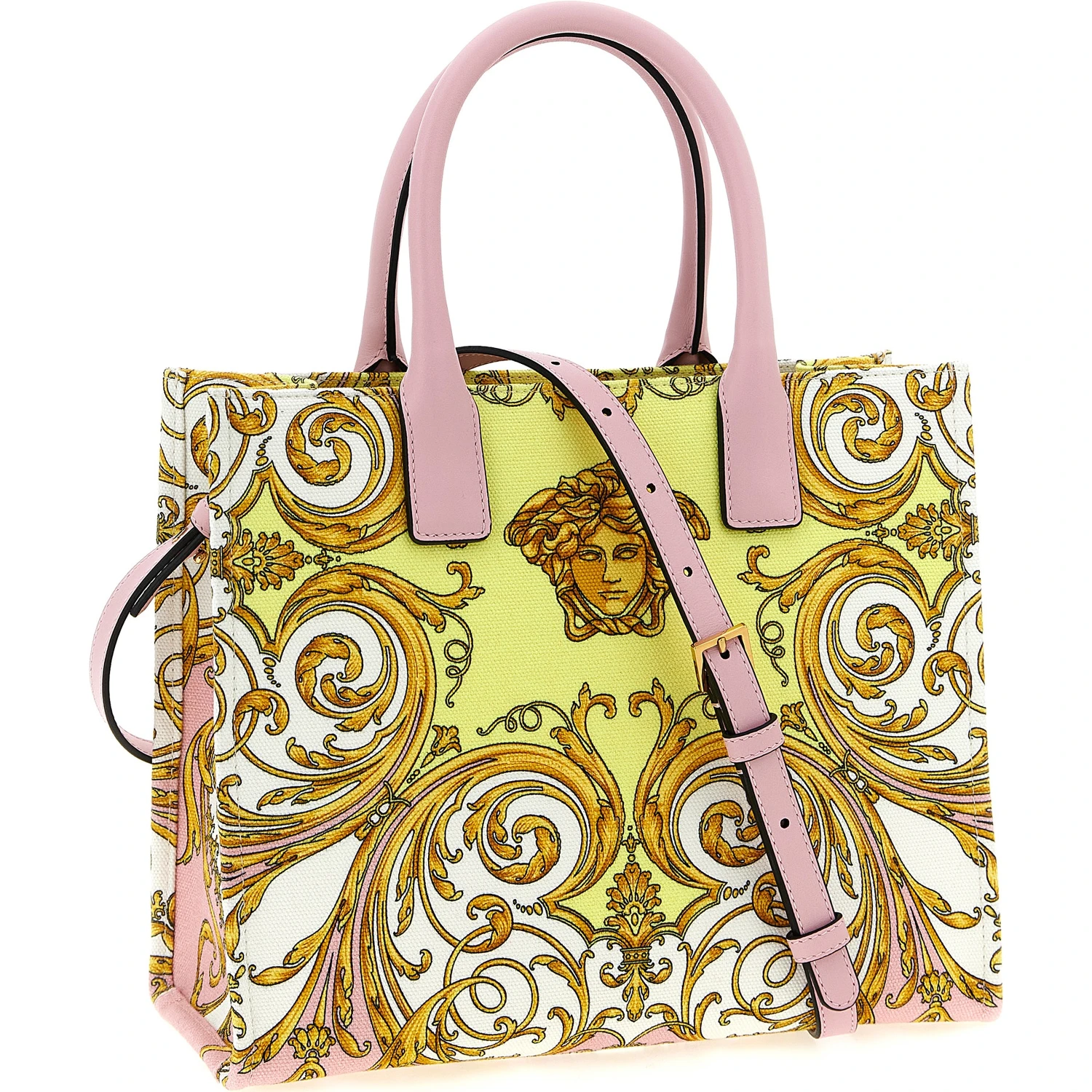 Multicolor Cotton Tote Bag