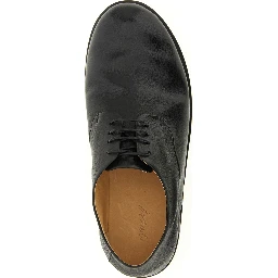 Black Calfskin Oxfords And Derbies