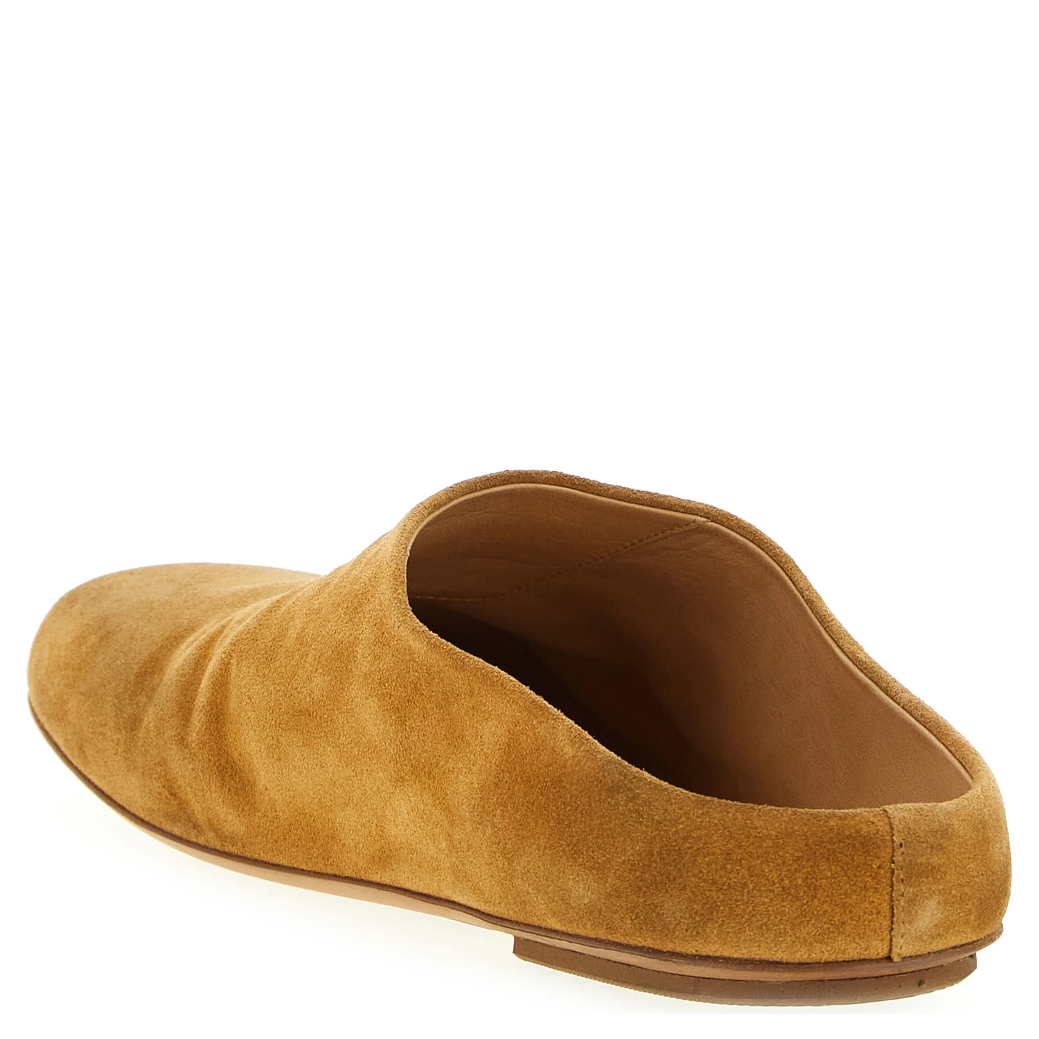 Brown Calfskin Clogs