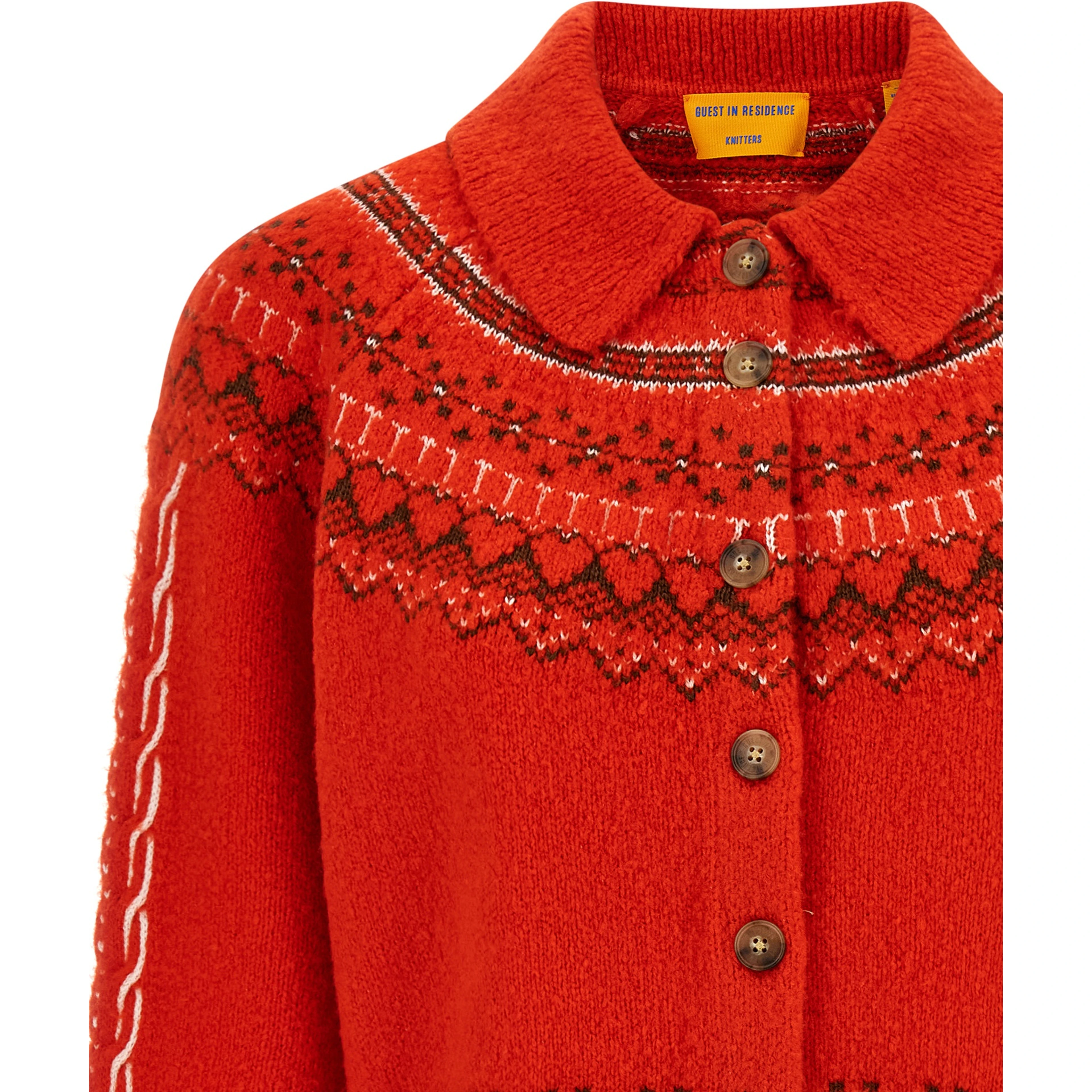 Multicolor Wool Cardigan