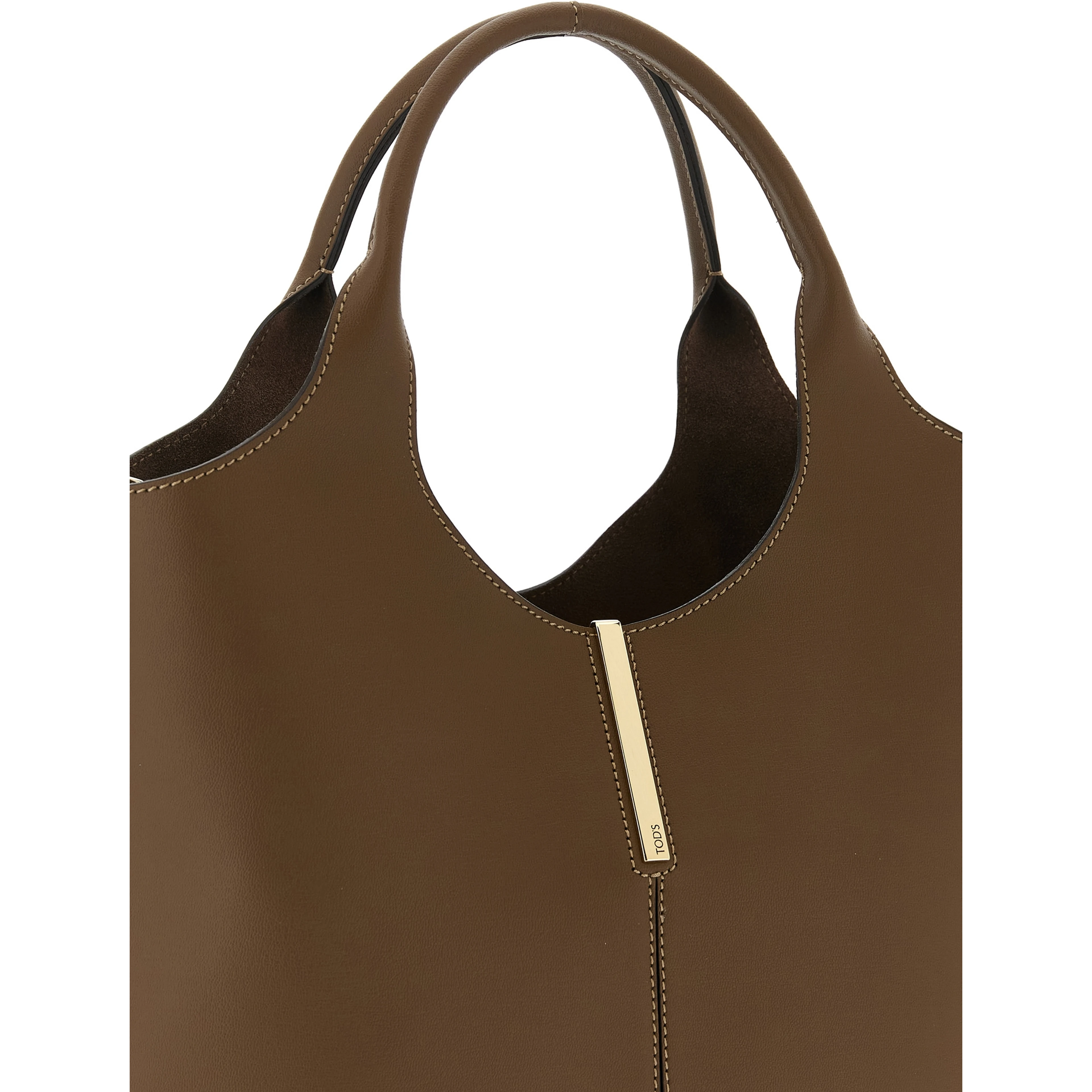Brown Calfskin Handbag