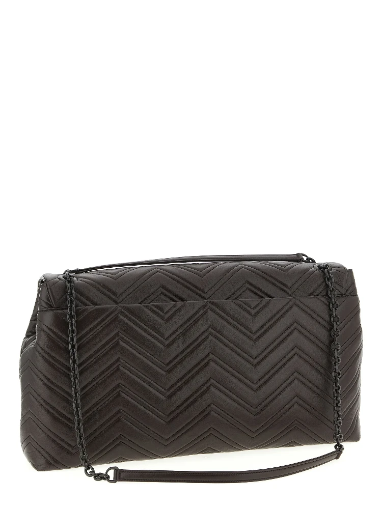 Brown Calfskin Shoulder Bag alternative