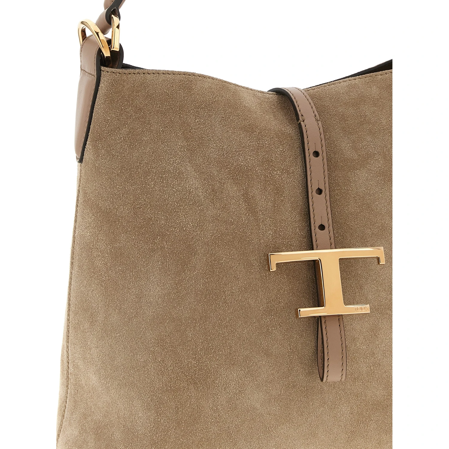 Beige Calfskin Handbag
