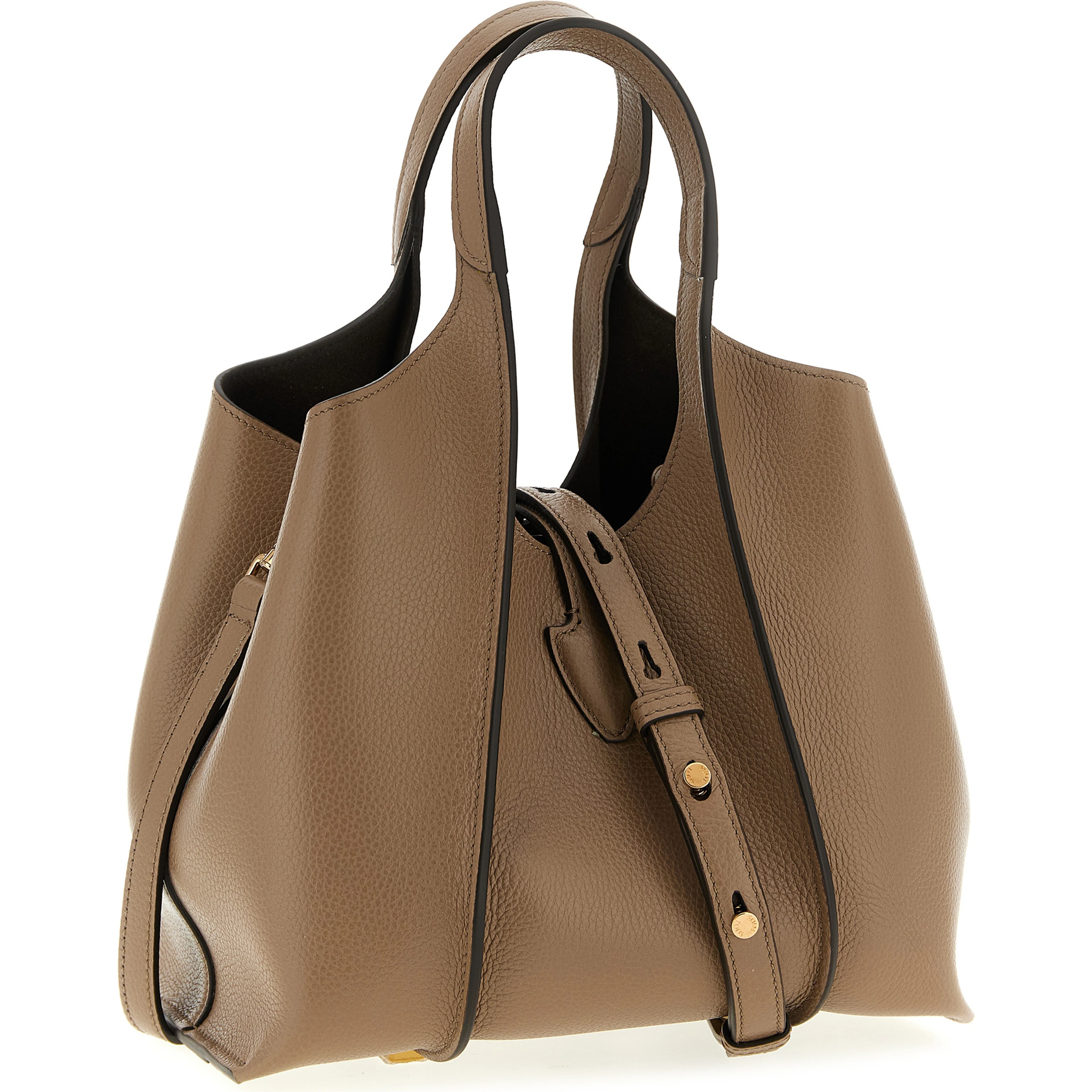 Beige Calfskin Handbag