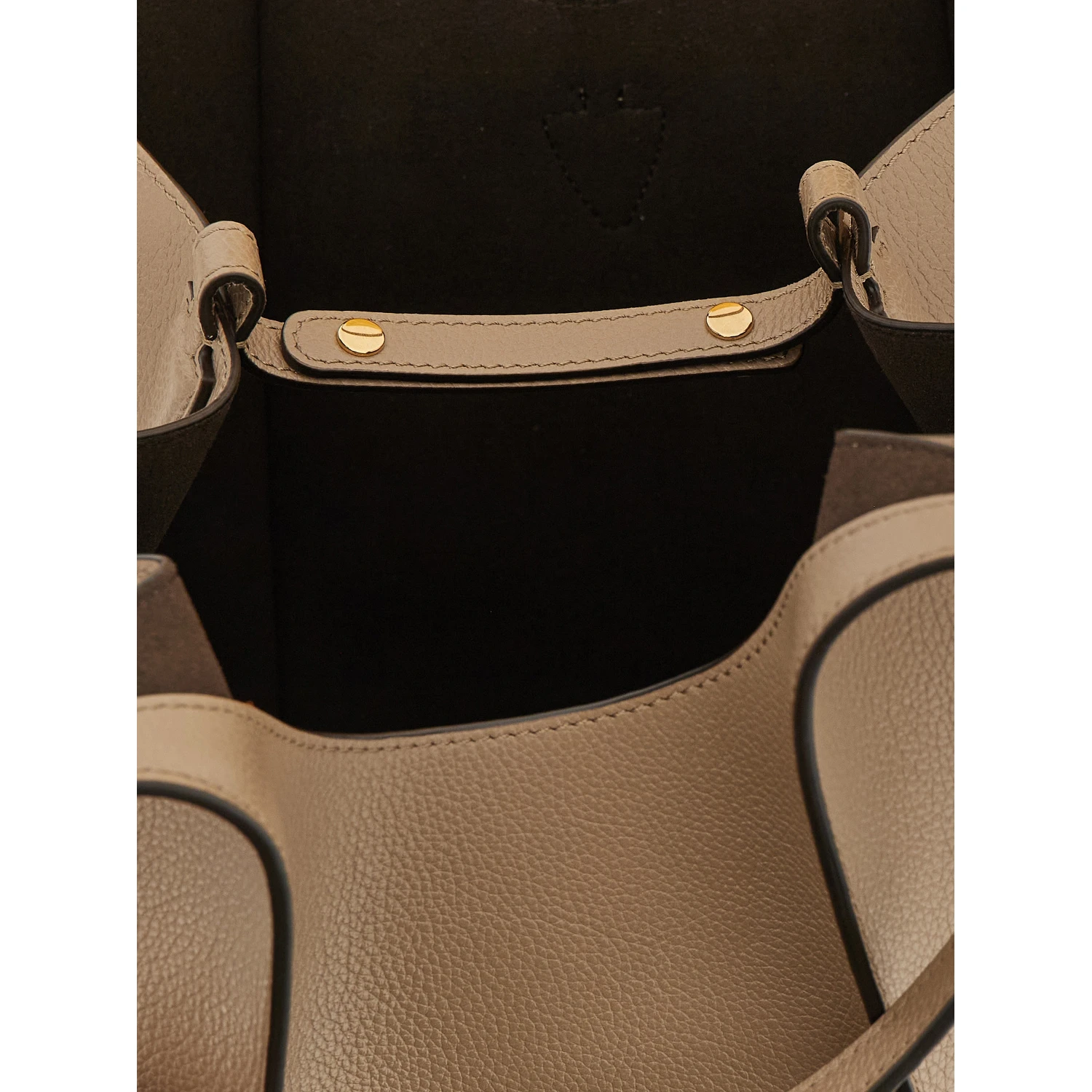 Beige Calfskin Tote Bag
