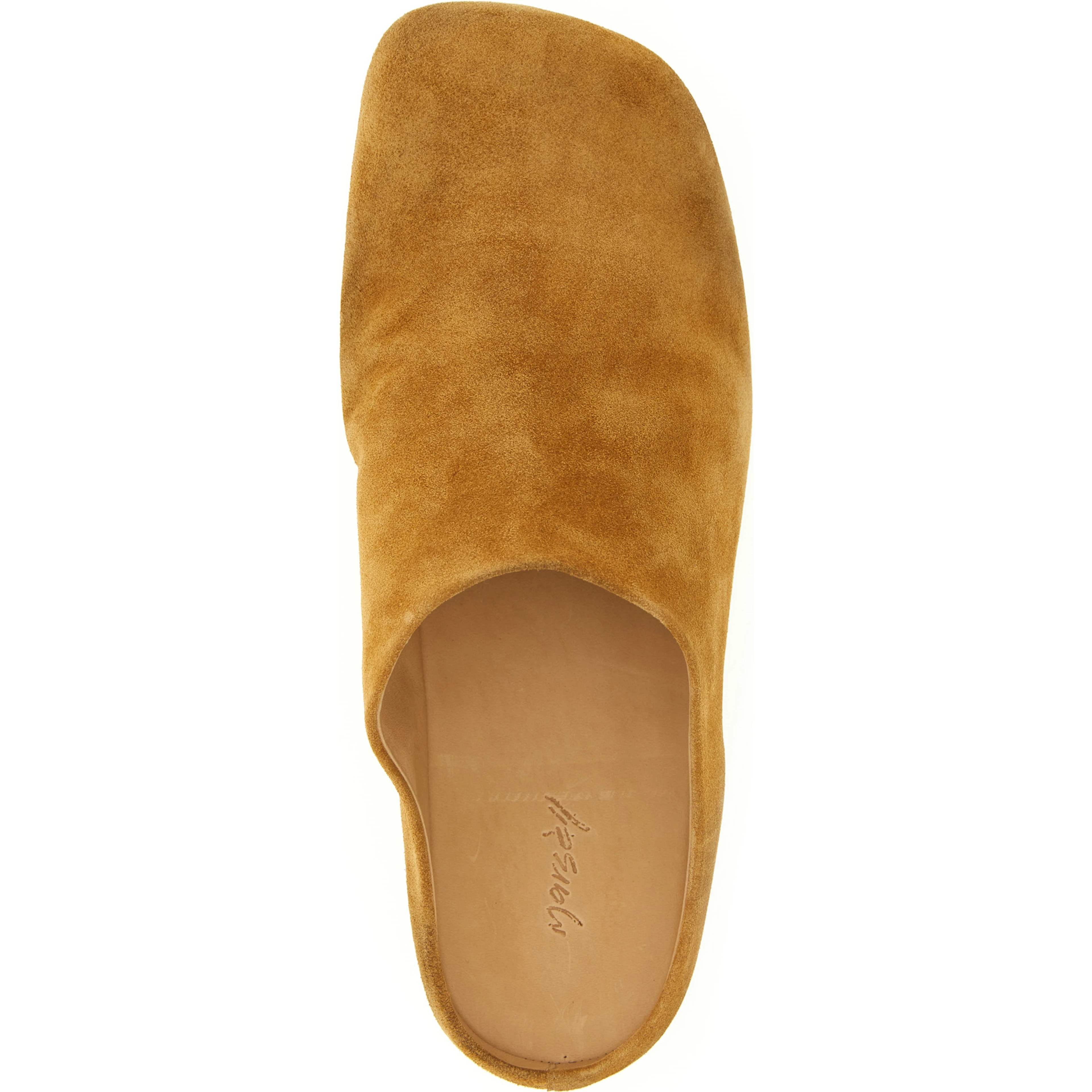 Brown Calfskin Clogs