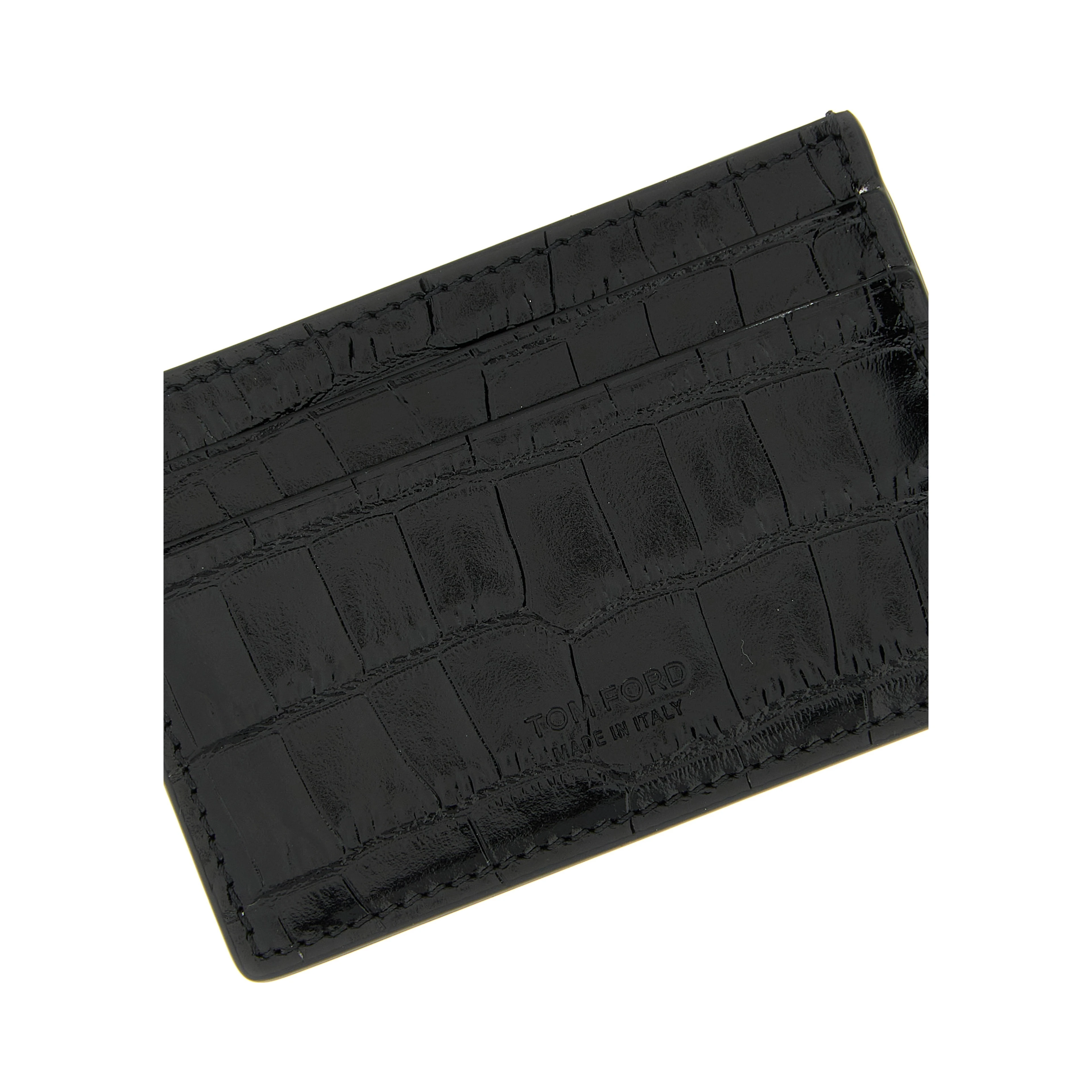 Black Calfskin Cardholder