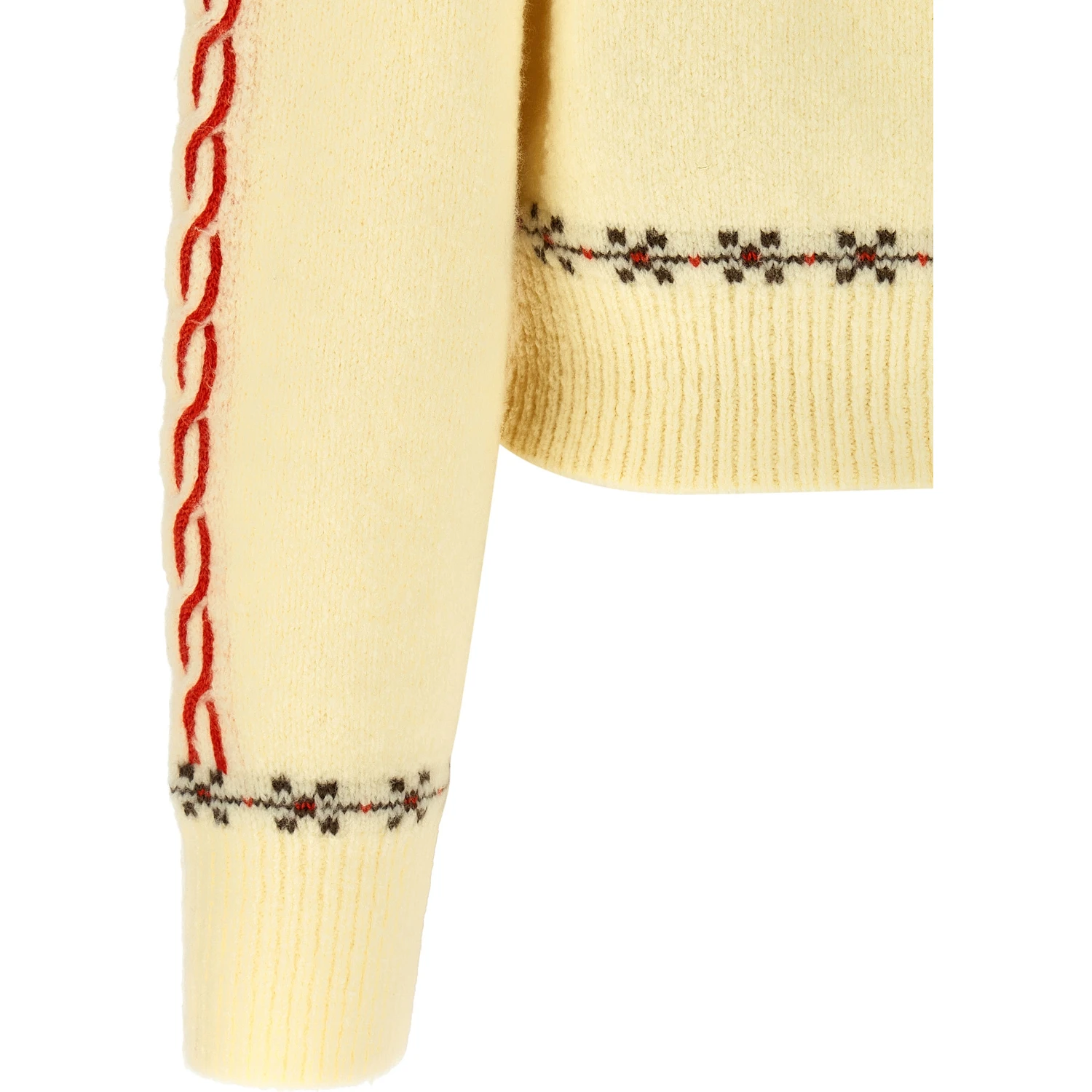 Multicolor Wool Cardigan