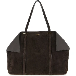 Brown Goatskin Shoulder Bag