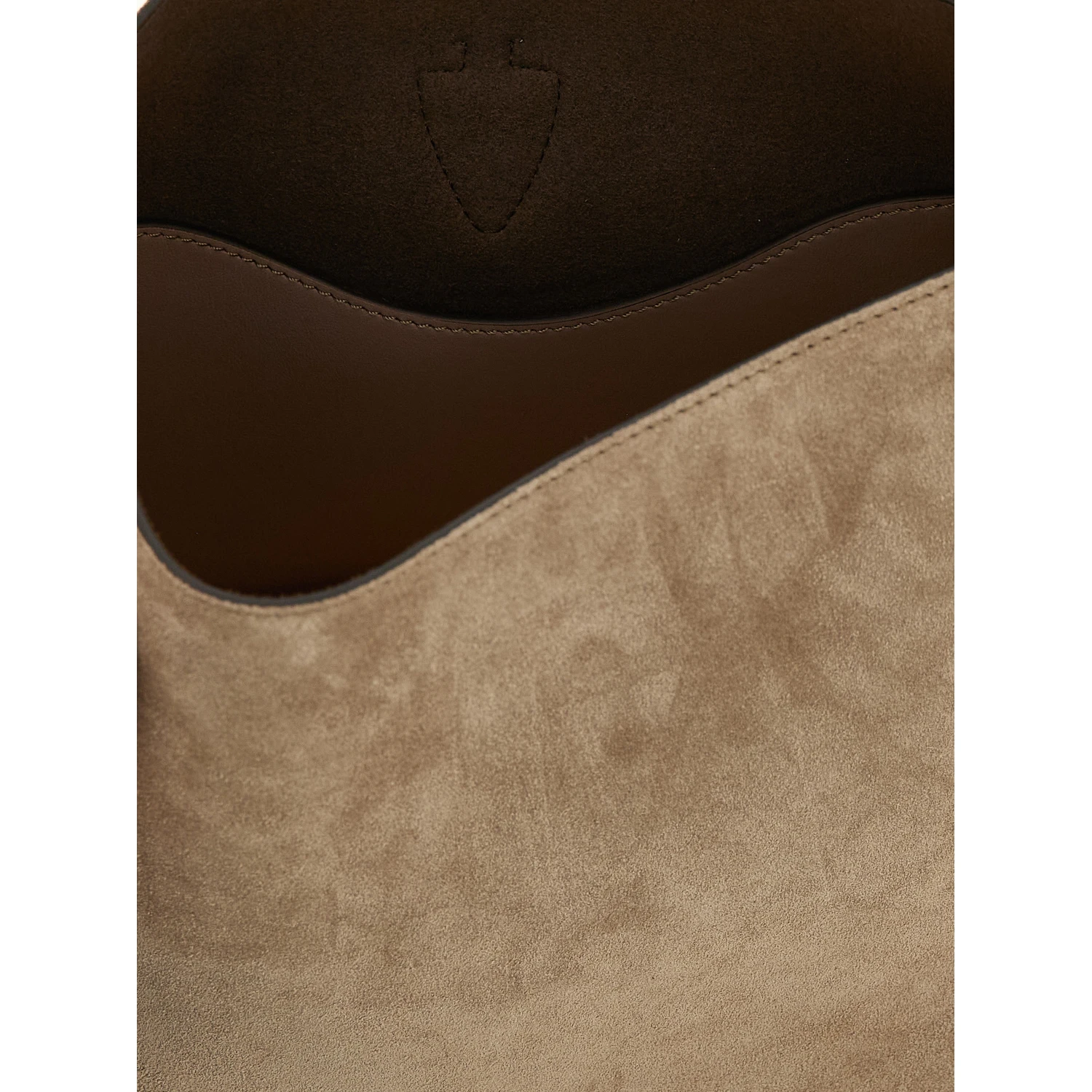 Beige Calfskin Handbag