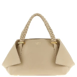 Gray Calfskin Handbag