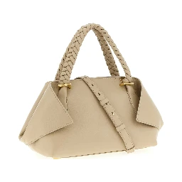 Gray Calfskin Handbag