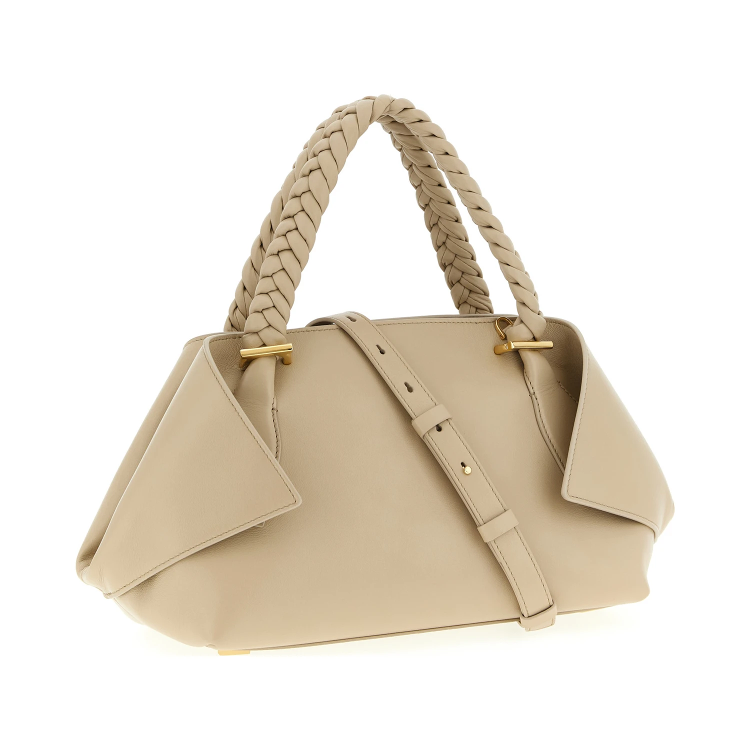 Gray Calfskin Handbag