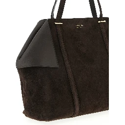 Brown Goatskin Shoulder Bag