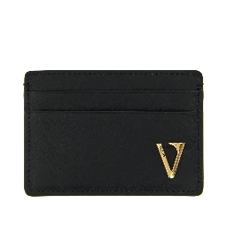 Black Calfskin Cardholder