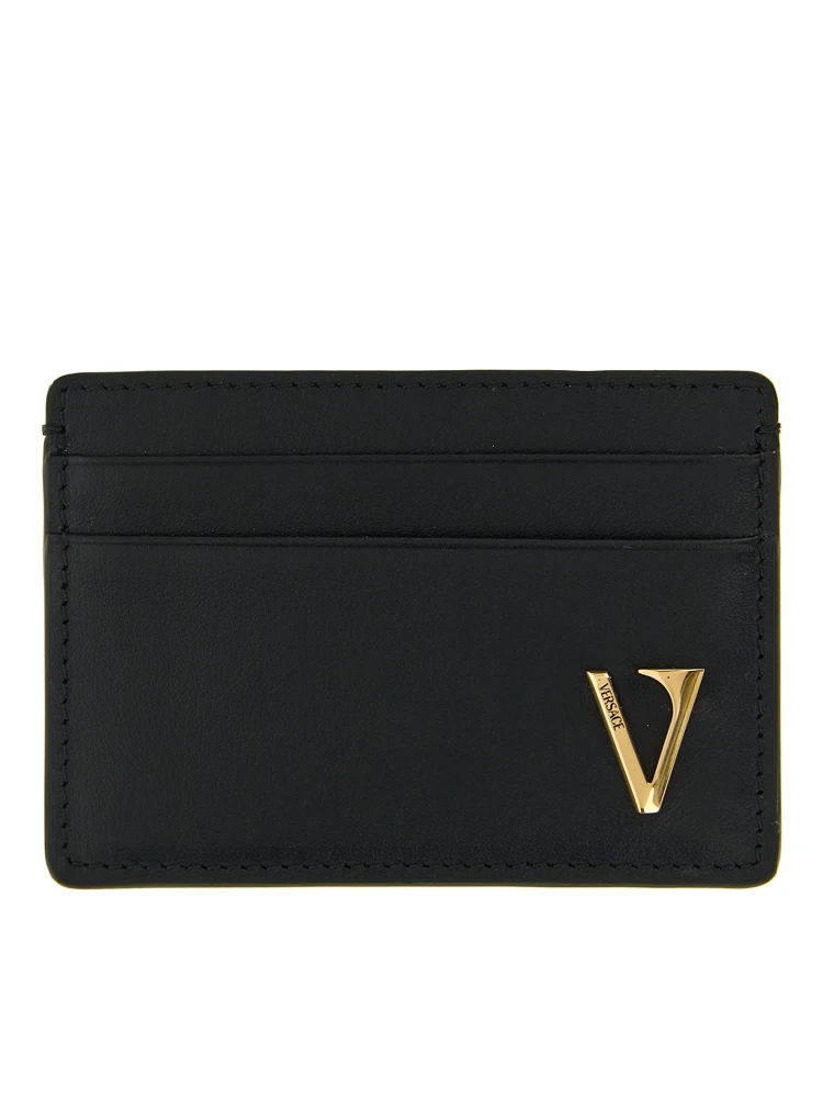 Black Calfskin Cardholder