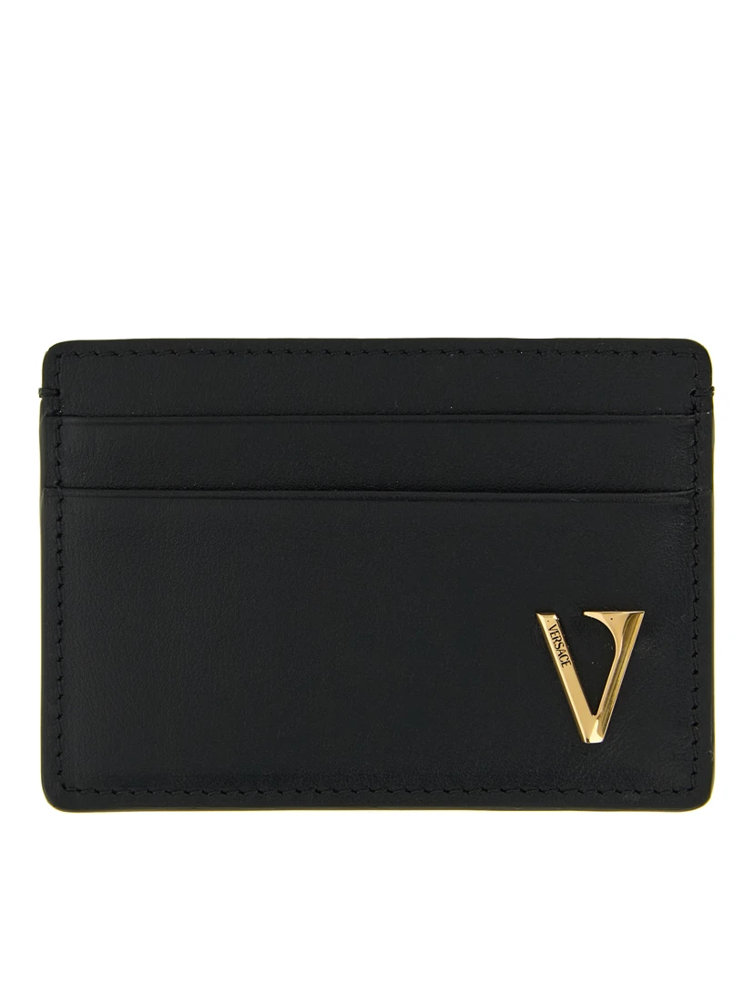Black Calfskin Cardholder