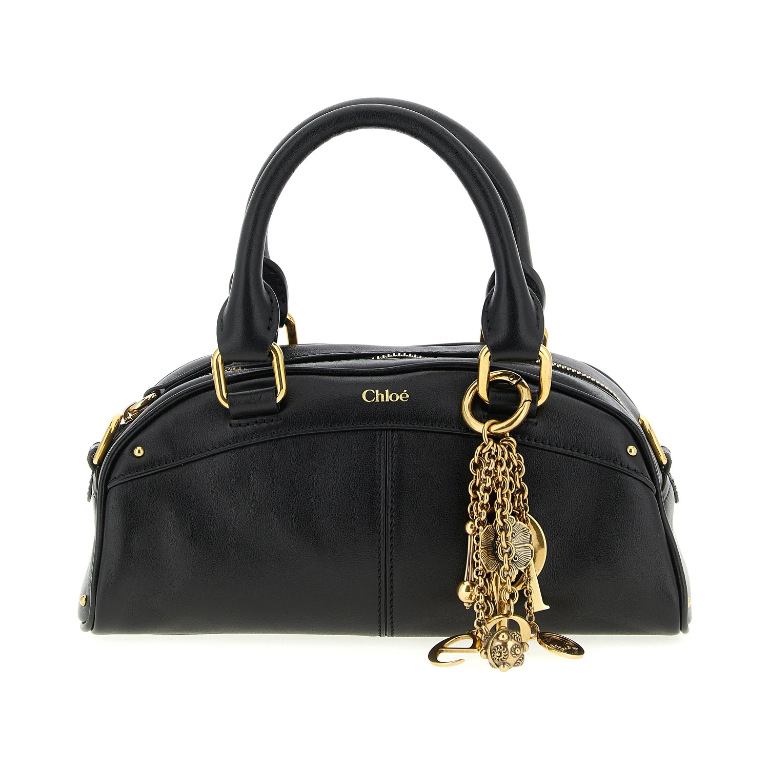 Black Calfskin Handbag