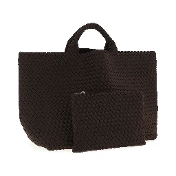 Brown Neoprene Tote Bag