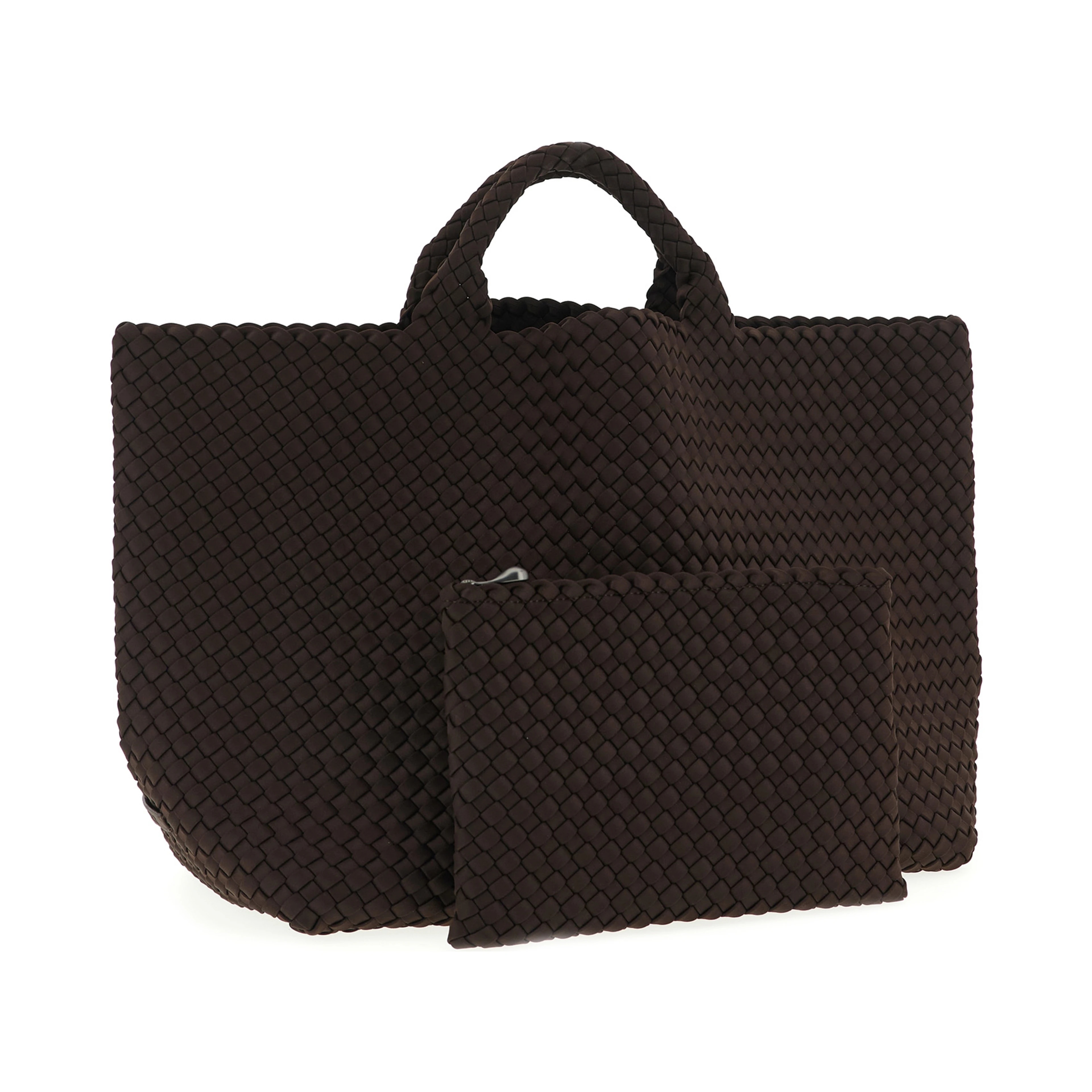 Brown Neoprene Tote Bag