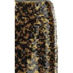 Multicolor Polyester Midi Skirt
