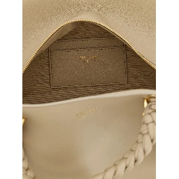 Gray Calfskin Handbag
