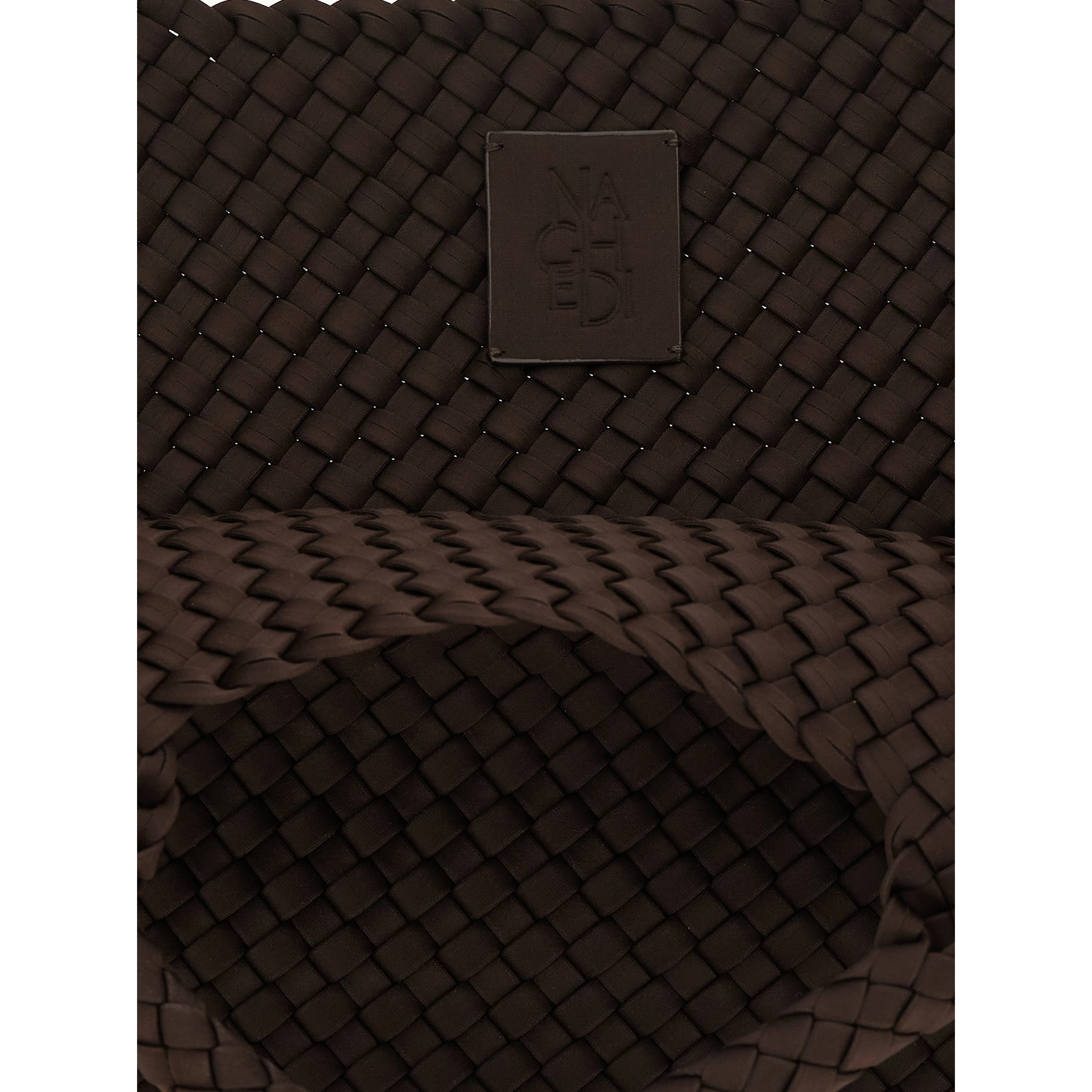 Brown Neoprene Tote Bag