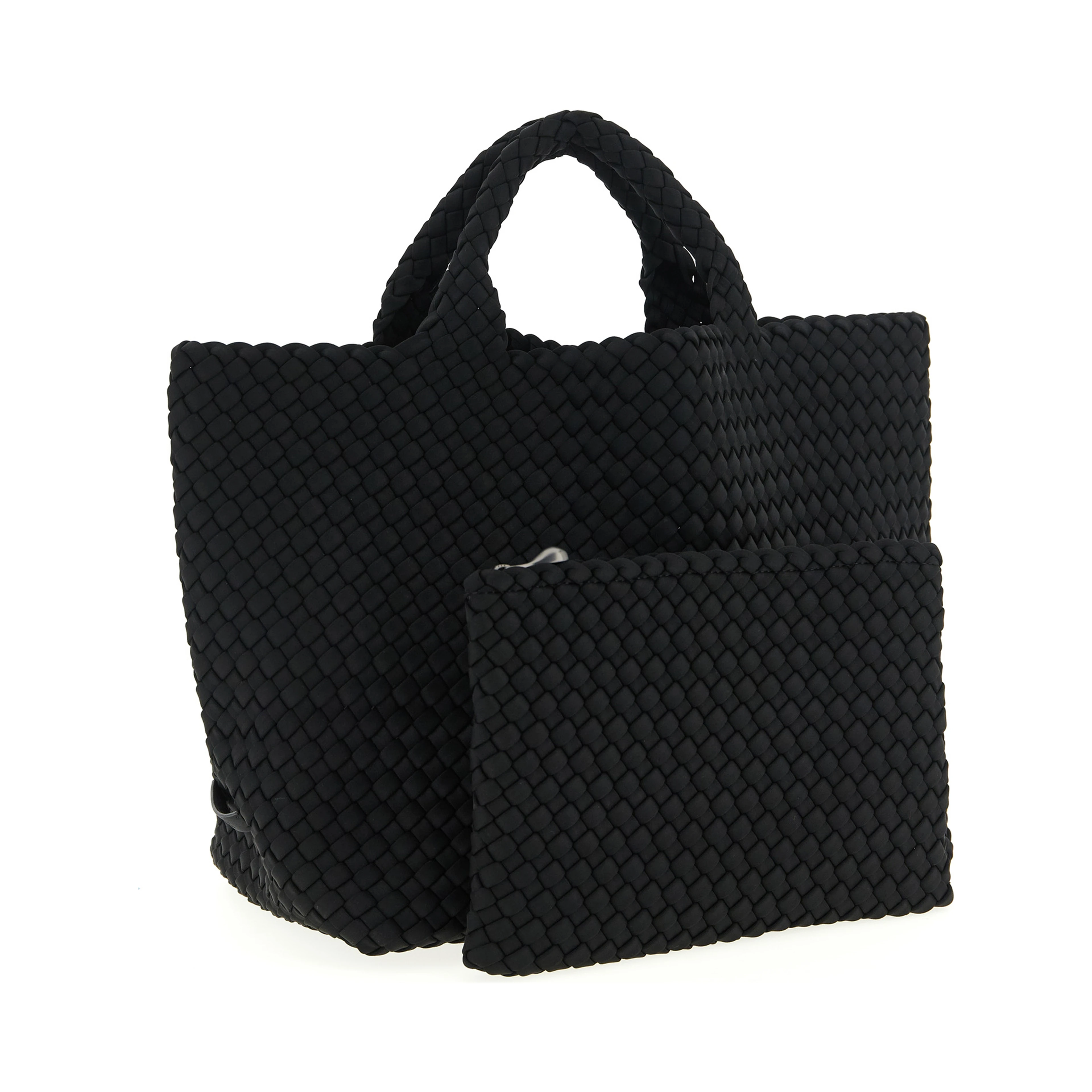 Black Neoprene Tote Bag